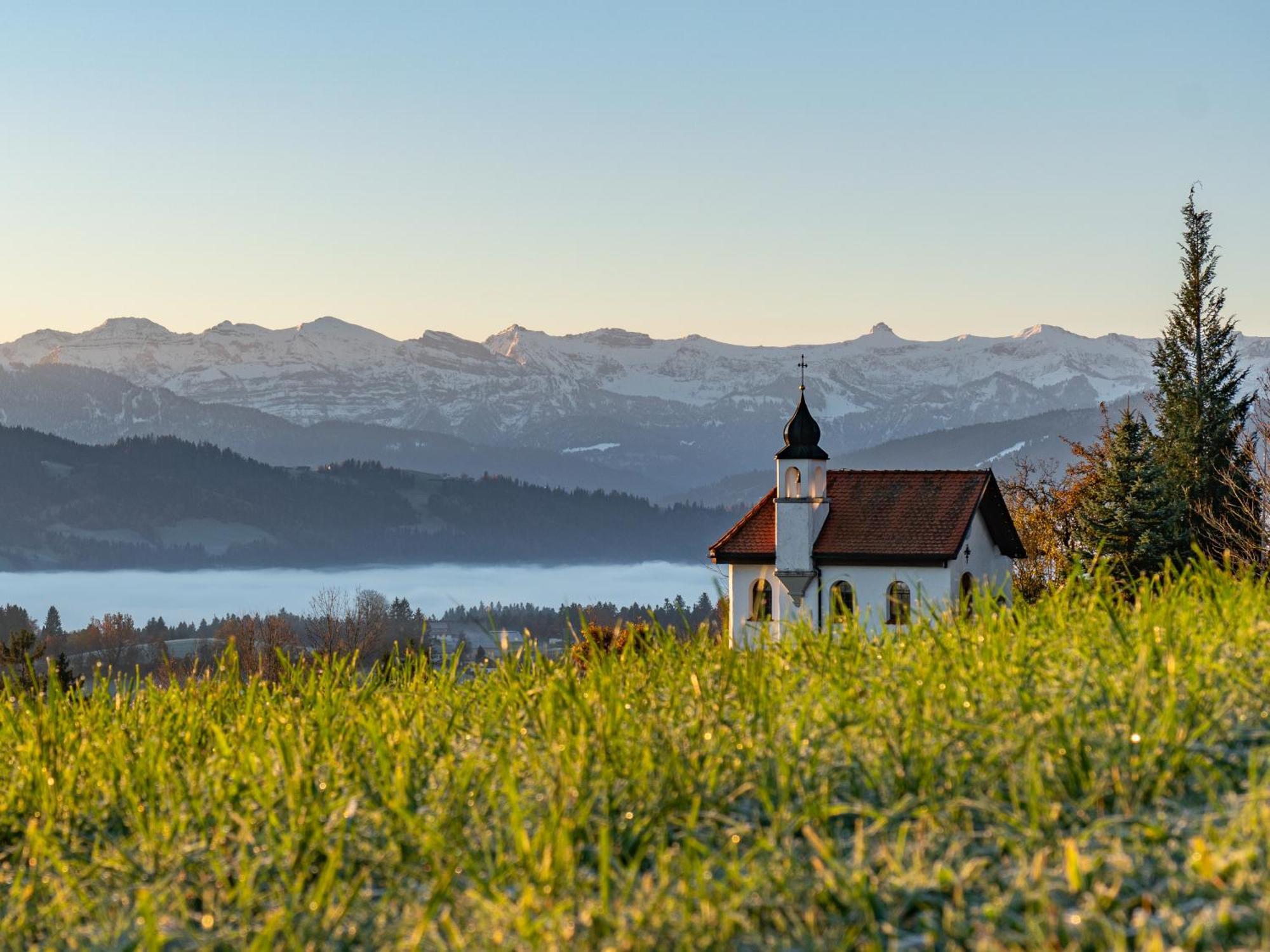 Ferienwohnung Bergpfote - Hund Herzlich Willkommen Шайдегг Экстерьер фото